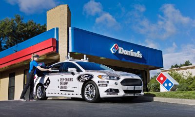 Ford and Domino’s Testing Self-Driving Pizza Delivery Car