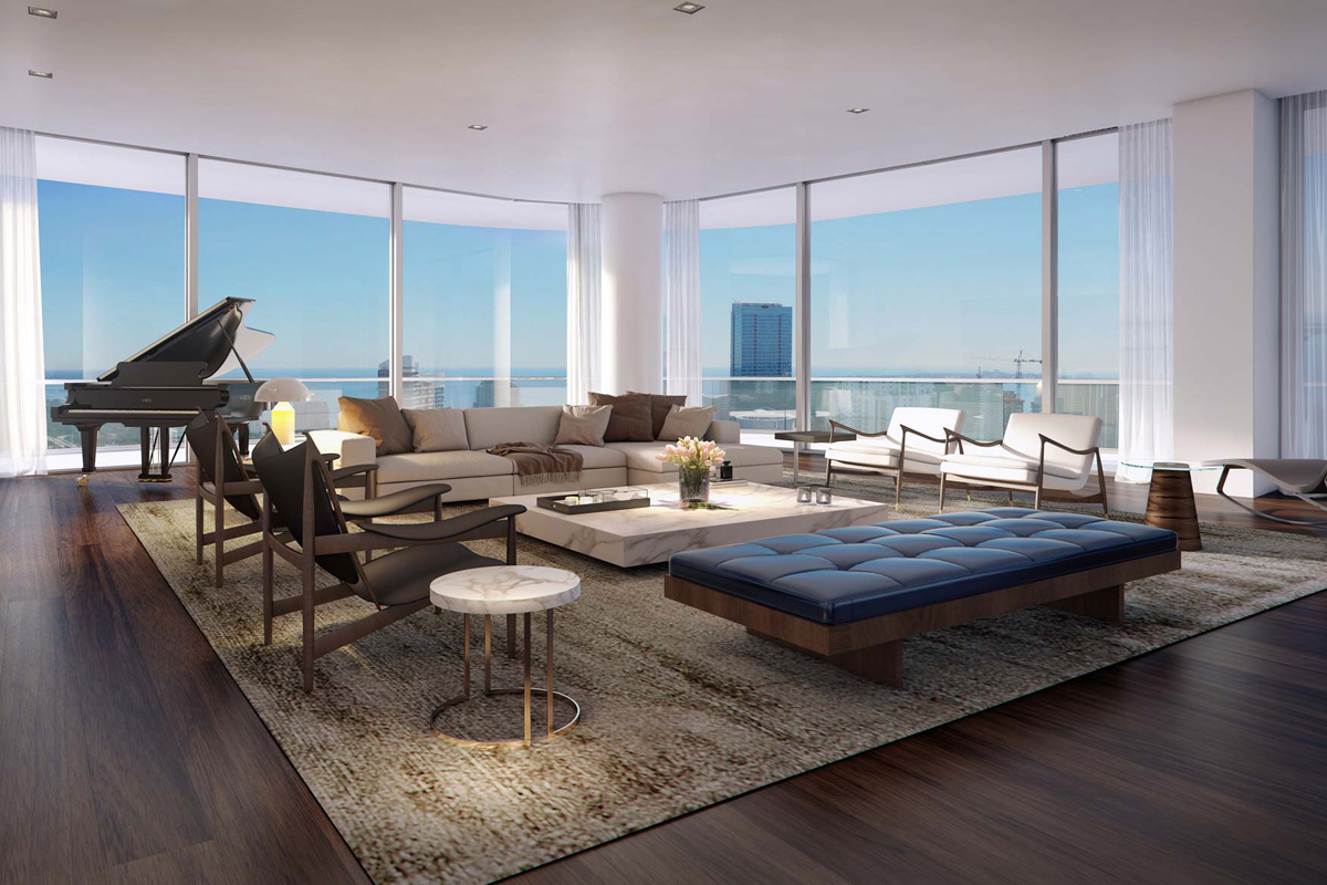 The Penthouses At SLS Lux in Miami